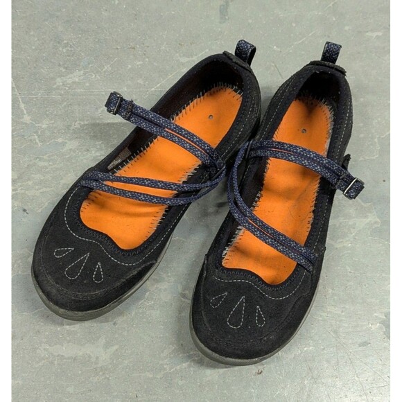 CHACO PETALUMA Black 8.5 Suede Mary Jane  TRAIL HIKING COMFORT SHOES - Picture 1 of 7